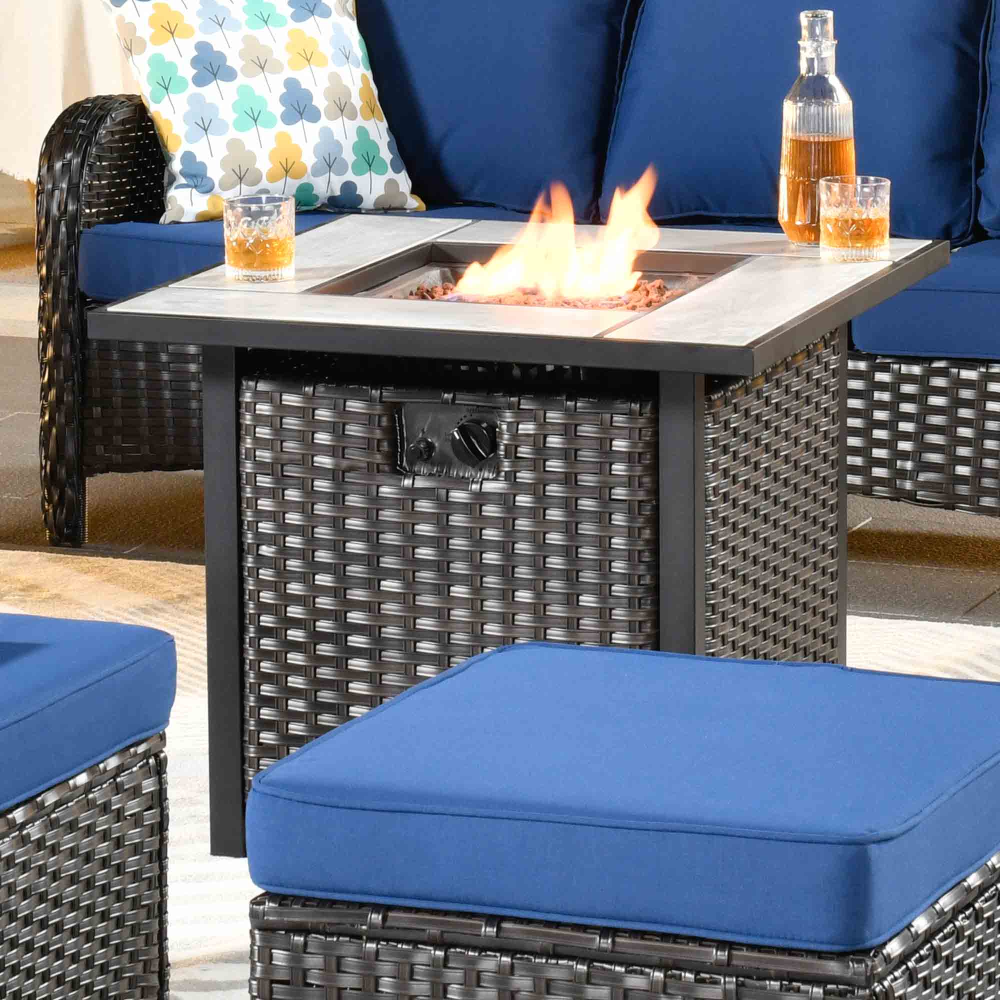 Patio Outdoor 30'' Fire Pit Table for GRS/NTC/HOP/NDS Series