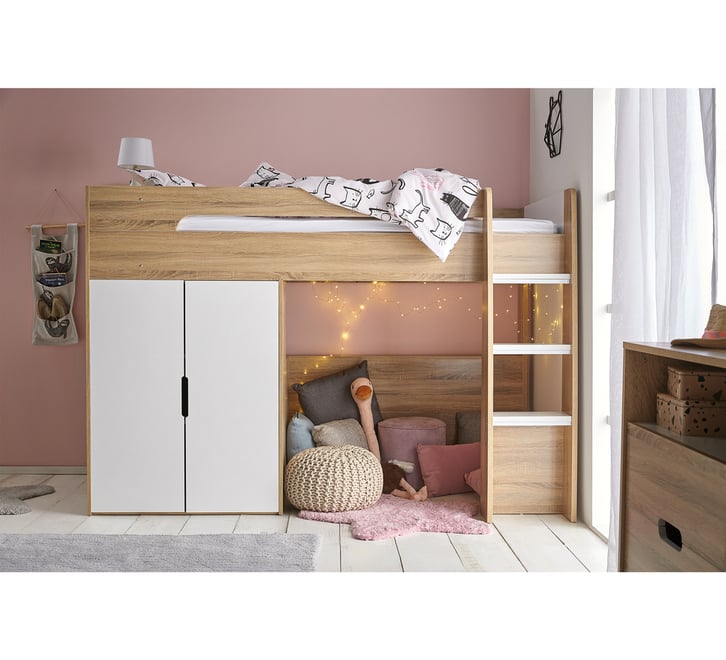 Auvitalliving King Single Loft Bed