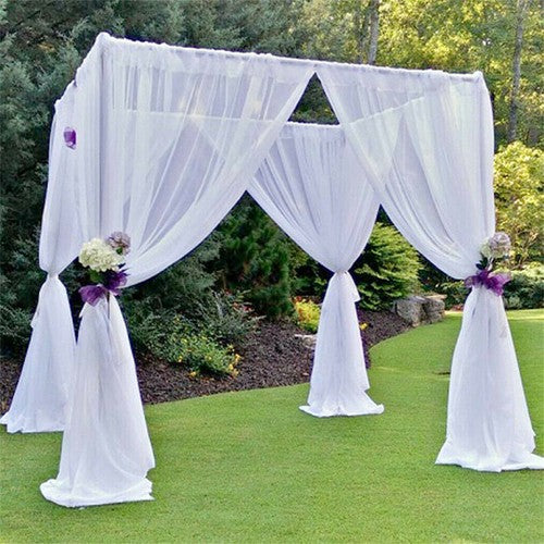 Flexible DIY Wedding Background Stand Wedding Canopy Solid Metal Drape