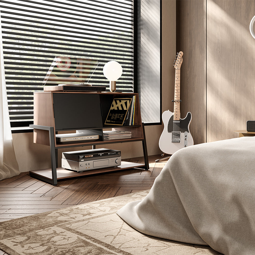 FITUEYES Modern Style Record Player Stand