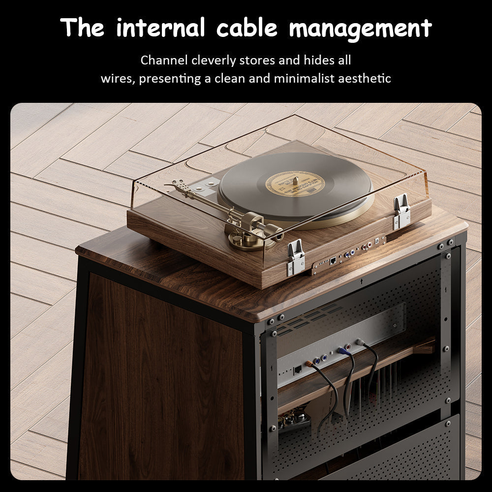 FITUEYES Modern Style Record Player Stand