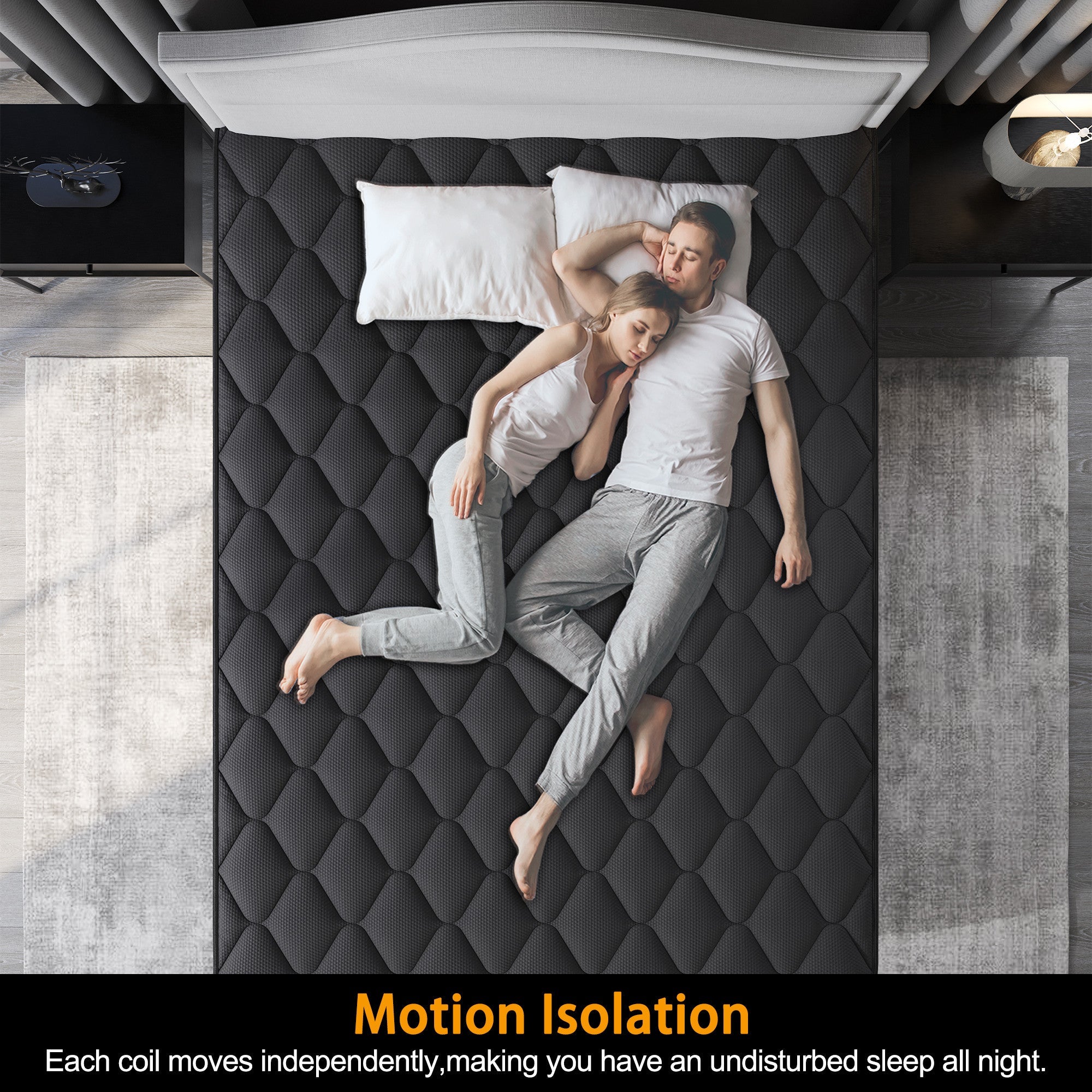 Viscountess Queen Double King Single Bed Mattress Gel Memory Foam