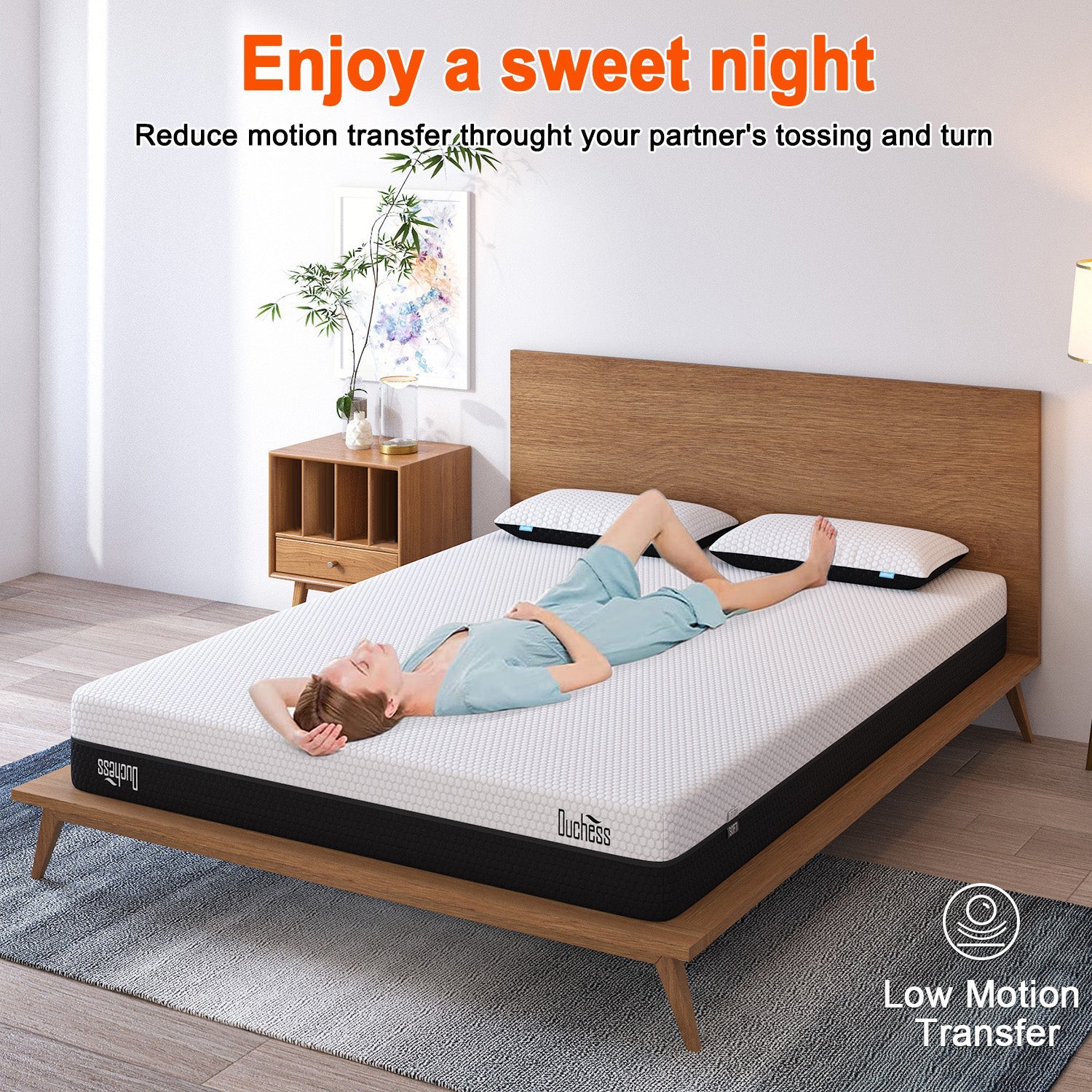 Duchess Mattress Queen Double Single Bed Mattresses Gel Memory Foam No Spring