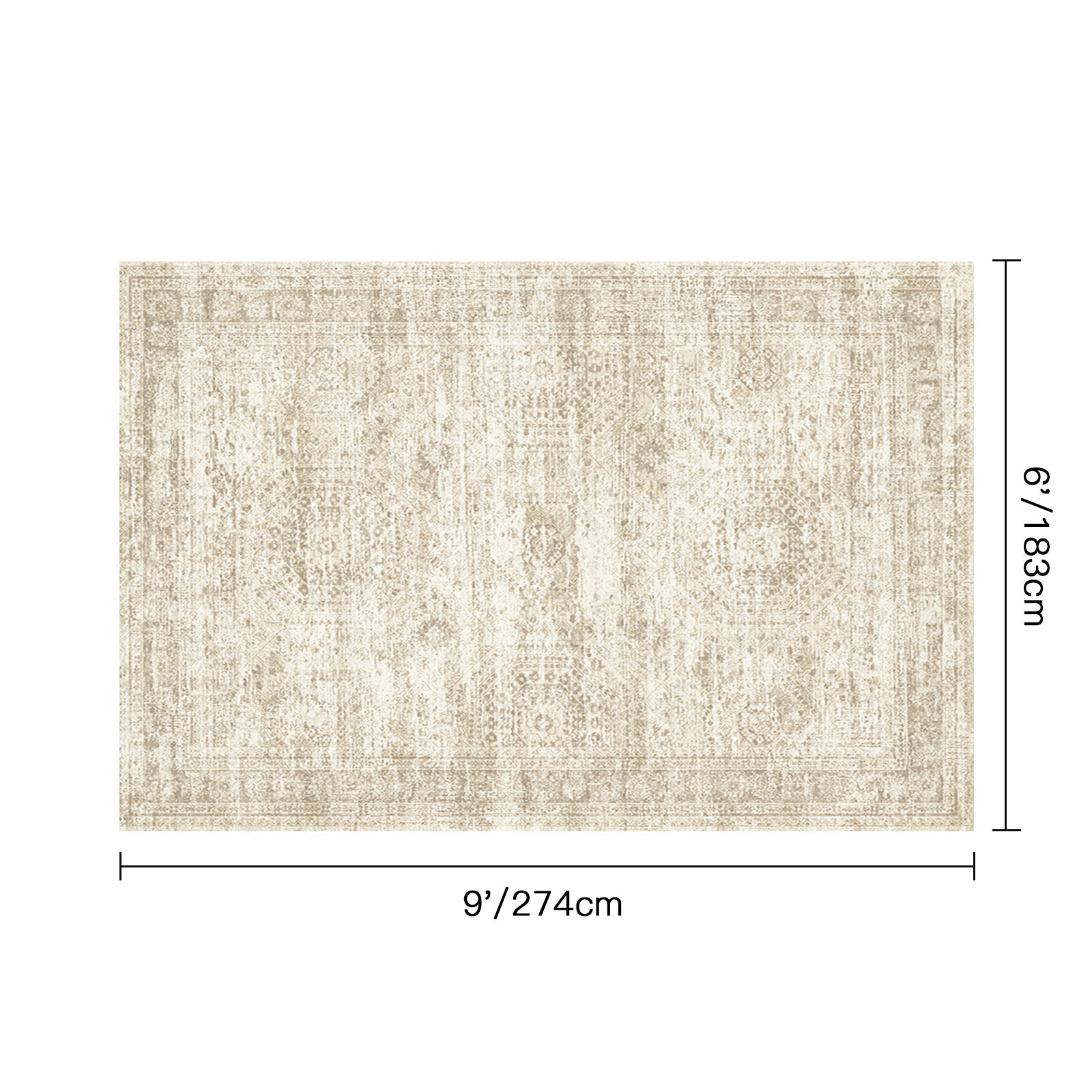 1pc Area Rug for Living Room Washable Rugs Non Slip Indoor Floor Carpet Foldable Large Soft Area Rug