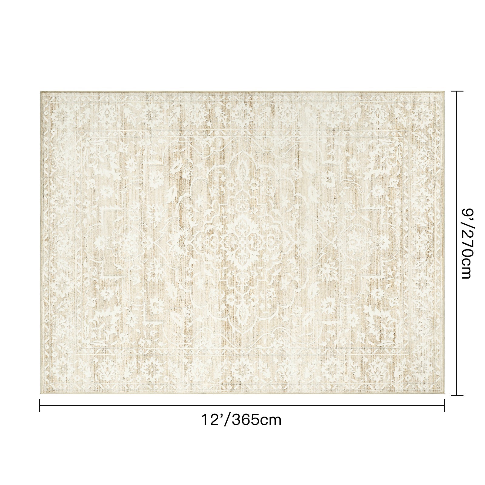 1pc Area Rug for Living Room Washable Rugs Non Slip Indoor Floor Carpet Foldable Large Soft Area Rug