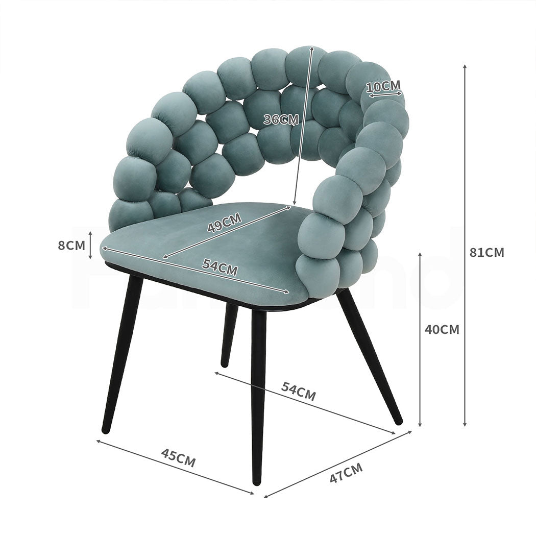 Familand Armchair Lounge Chair Accent Arm Chairs Upholstered Velvet Boucle Metal