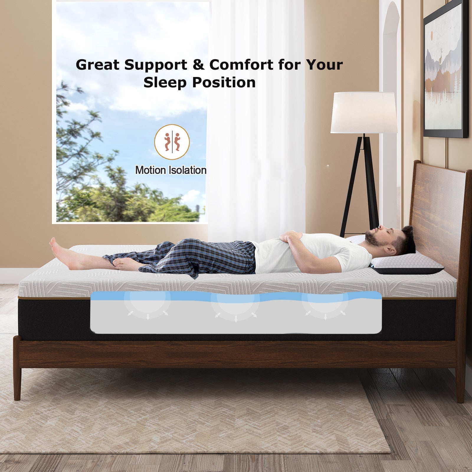 Duchess Mattress Queen Double King Single Bed Mattresses Memory Foam No Spring