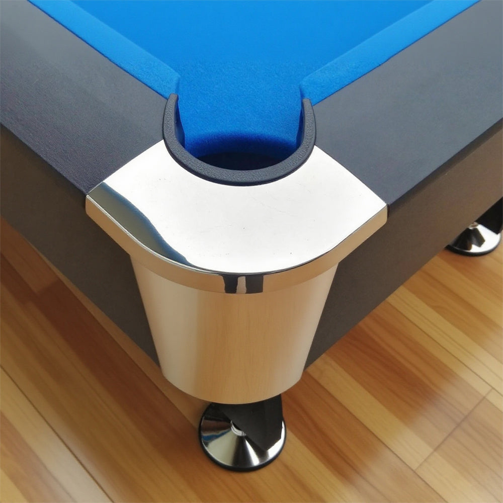 Billiard Table with Velvet tablecloth and Accessories, 7Ft, Blue