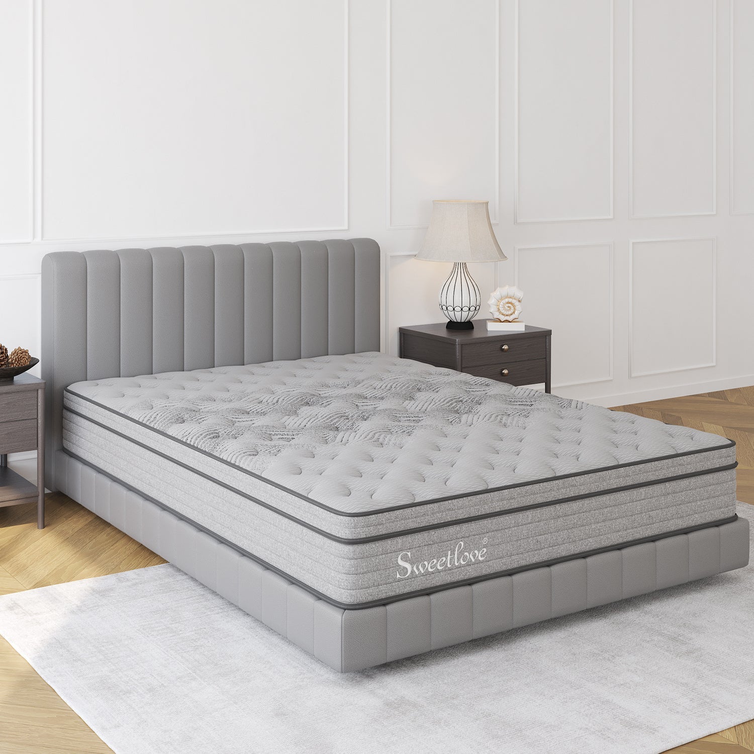 Queen Double King Single Bed Mattress Bamboo Charcoal Memory Foam No Spring