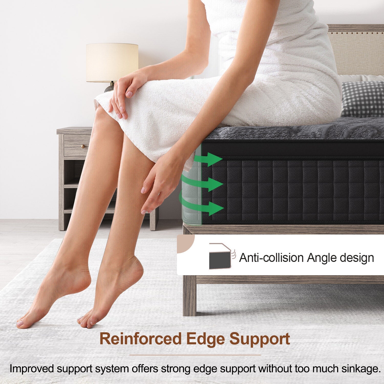 Duchess Mattress King Size COOL GEL Memory Foam Pocket Spring 27cm