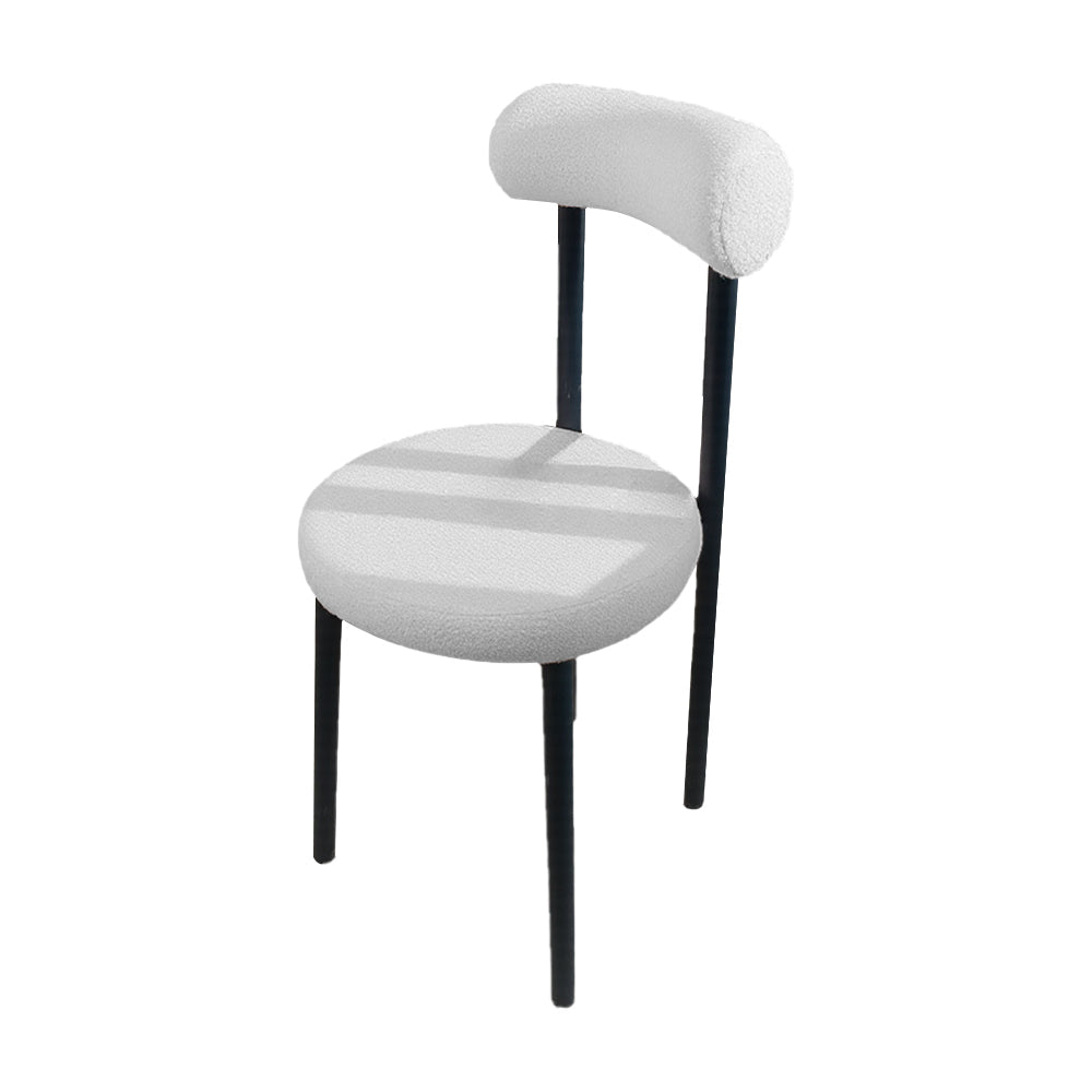 Casual Lamb's Wool Dining Chair