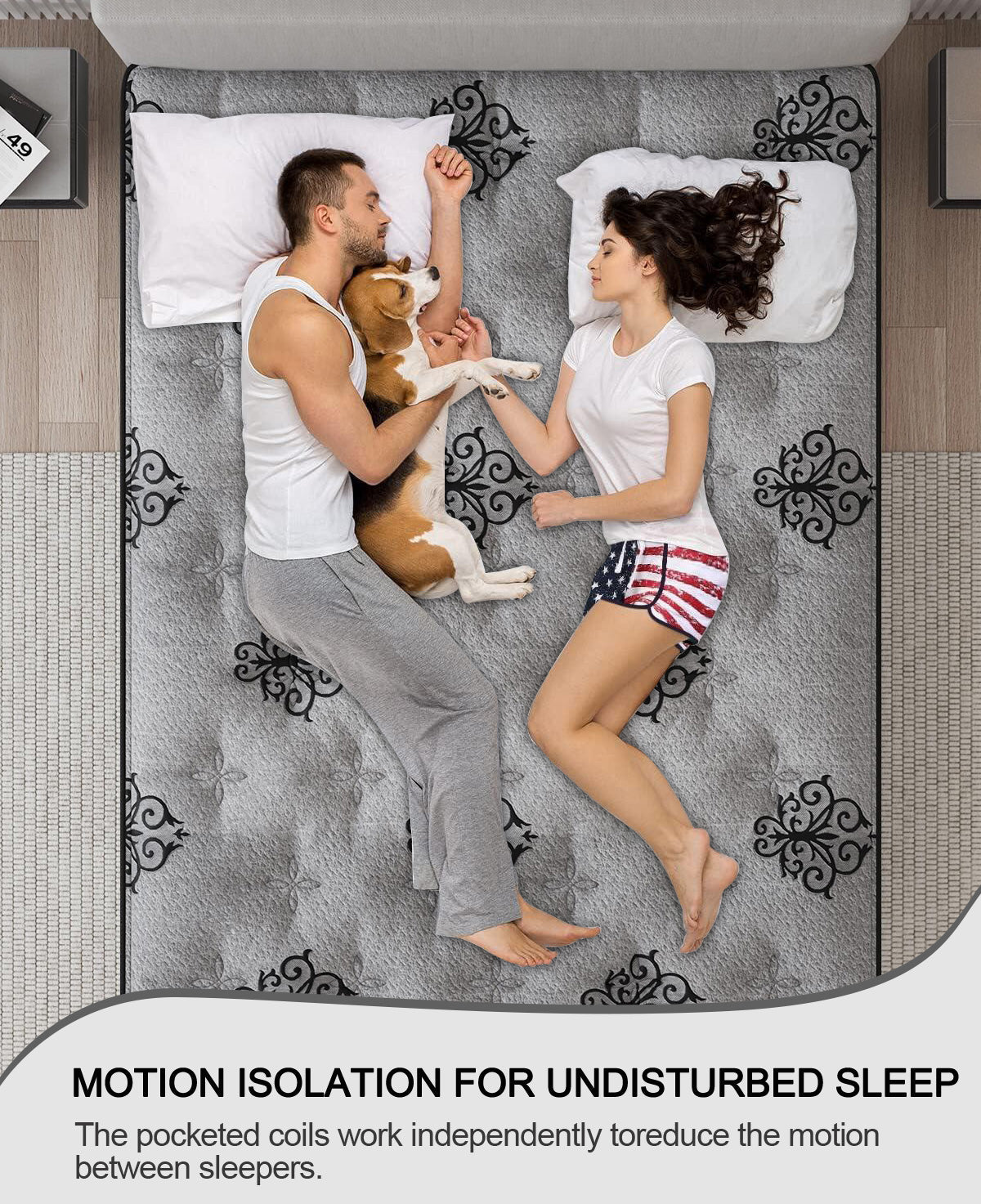 Duchess Mattress 5 Zone Queen Pocket Spring Gel Memory Foam Medium Firm ALL SIZE