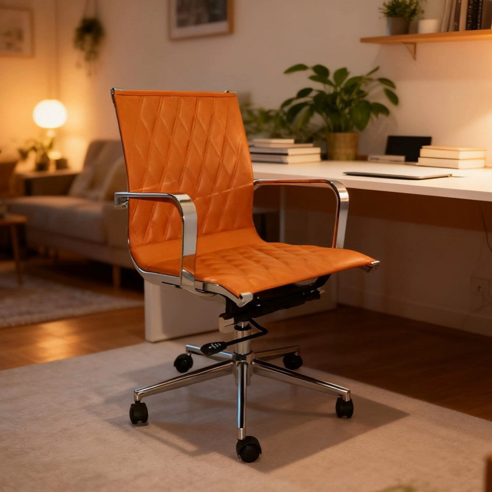 Adjustable Mid-Back Office Chair