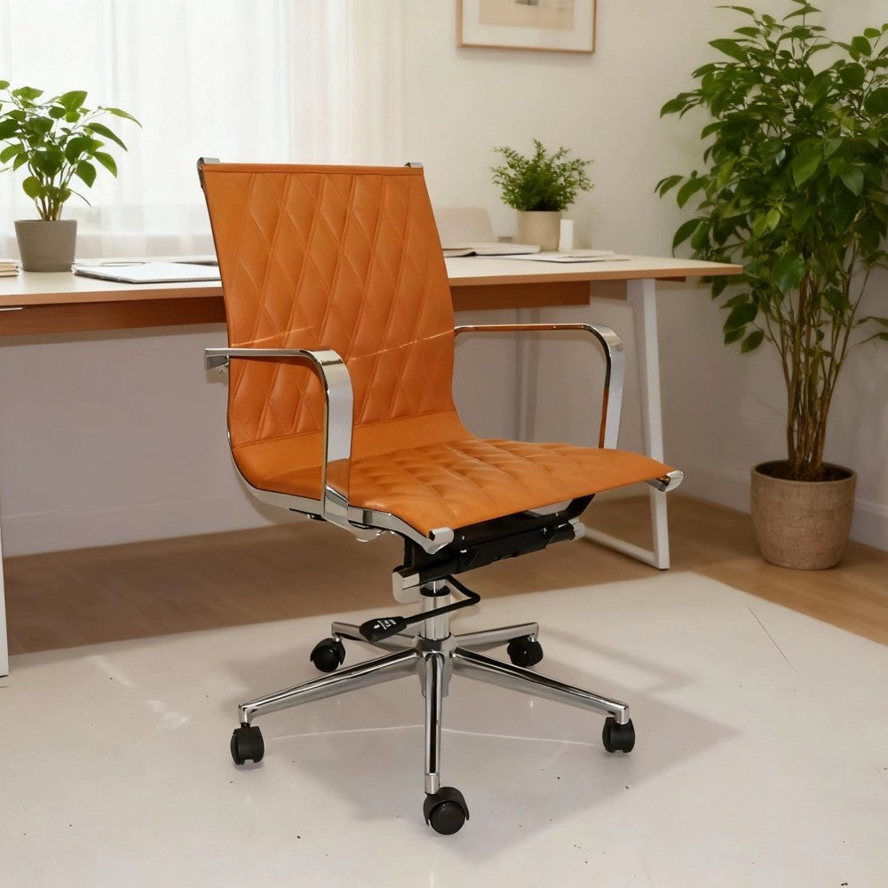 Adjustable Mid-Back Office Chair
