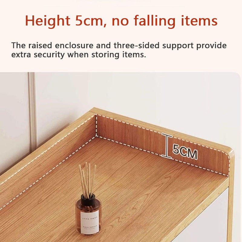 Modern Wooden Shoe Cabinet with Drawer and Open Storage – 3-Door Entryway Shoe Organizer.03JJH-AL13