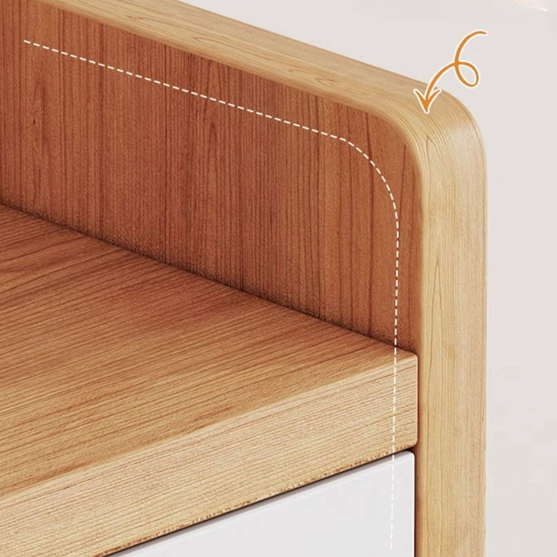 Modern Wooden Shoe Cabinet with Drawer and Open Storage – 3-Door Entryway Shoe Organizer.03JJH-AL13