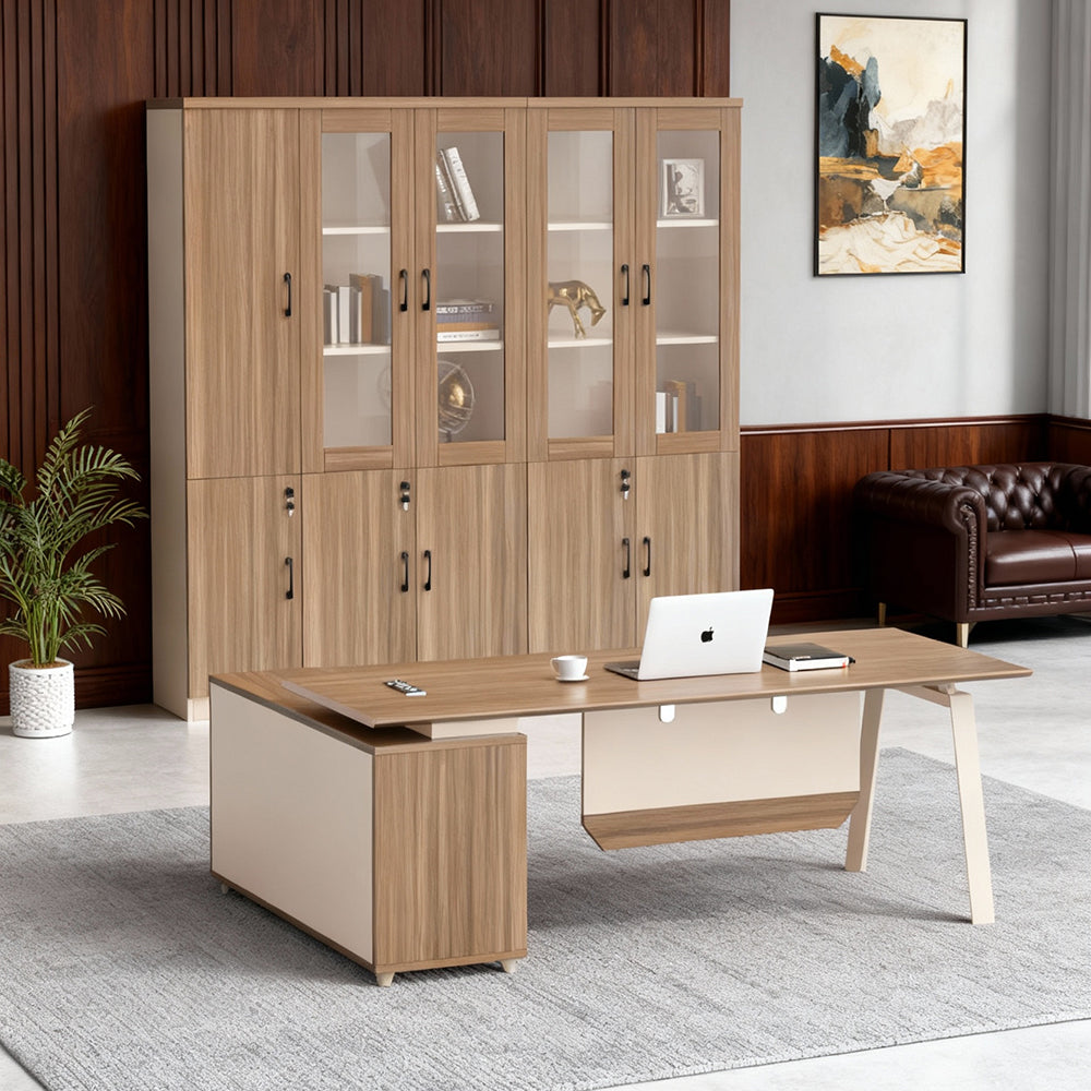 1.8m Office Manager Desk - Saves Space Without Compromise