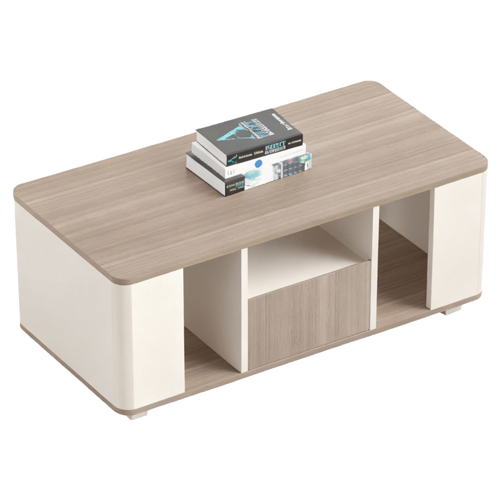 Compact Size, Big Impact. 1.2m Panel Office Tea Table - Your Work Companion by the Sofa, Perfect for Work & Relax.