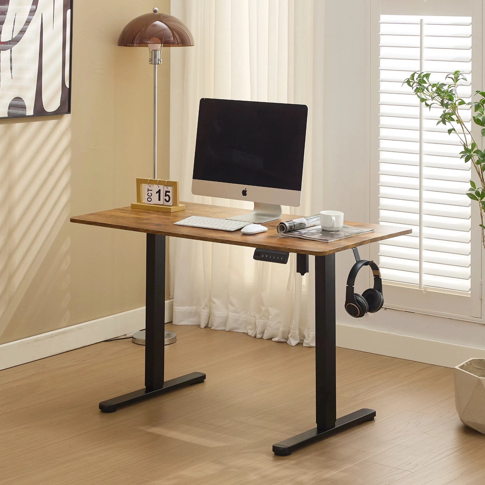 Electric Standing Desk 100x60cm Height Adjustable