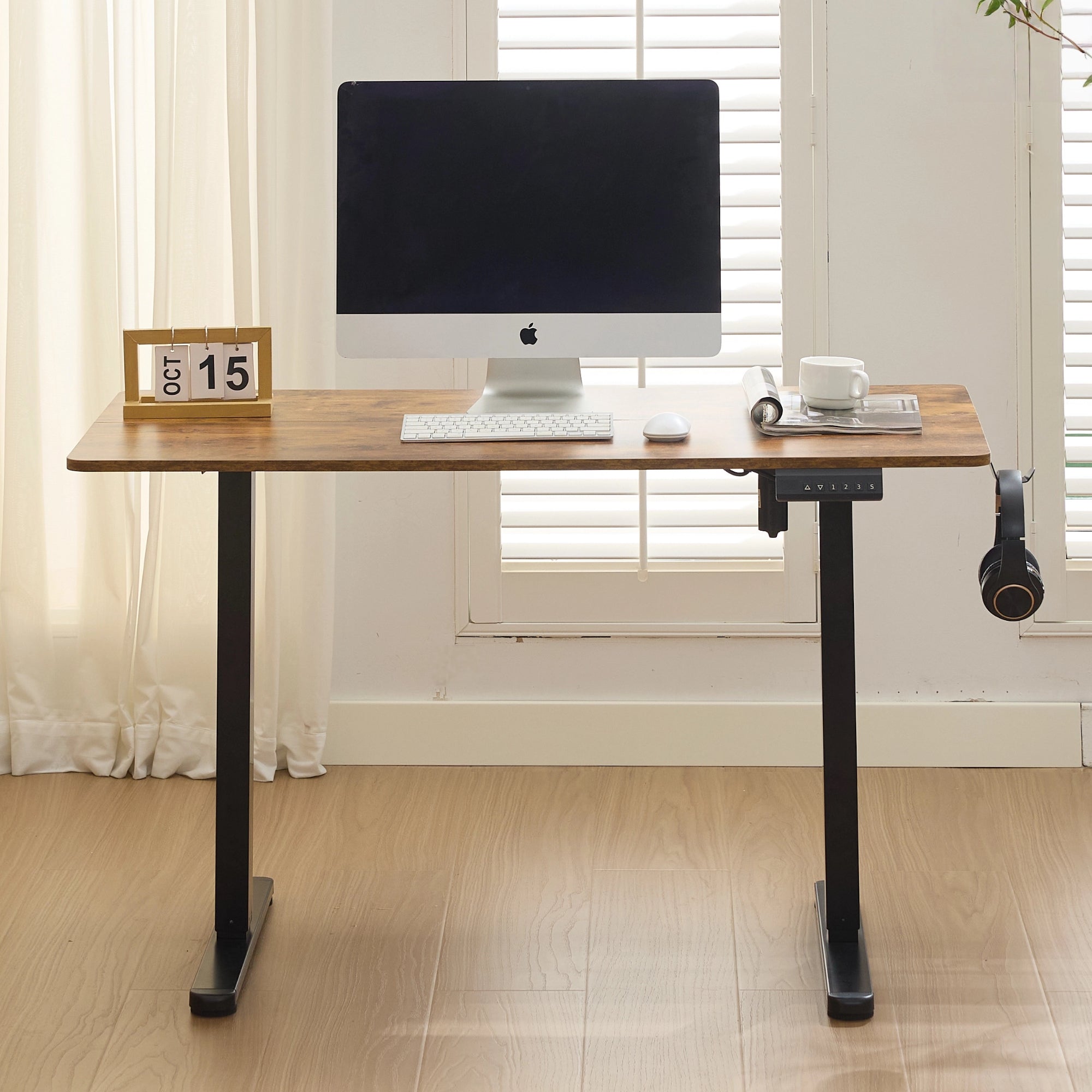 Electric Standing Desk 100x60cm Height Adjustable