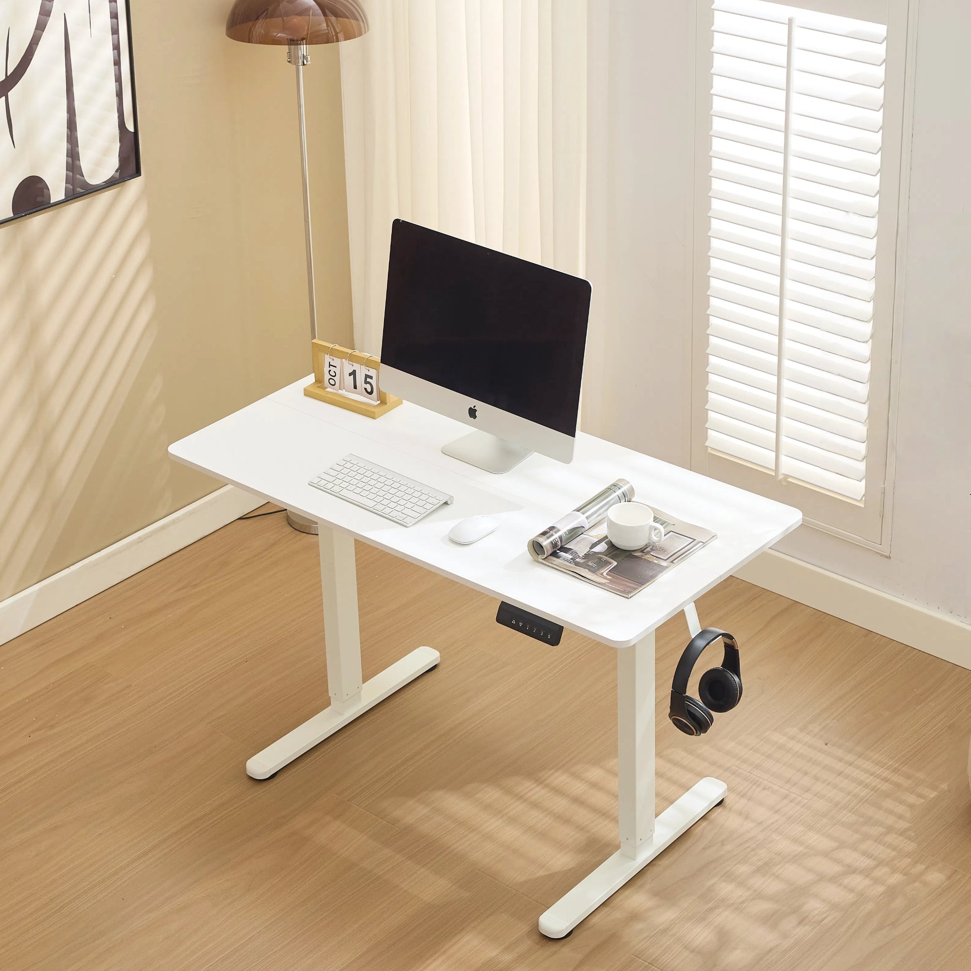Electric Standing Desk 100x60cm Height Adjustable