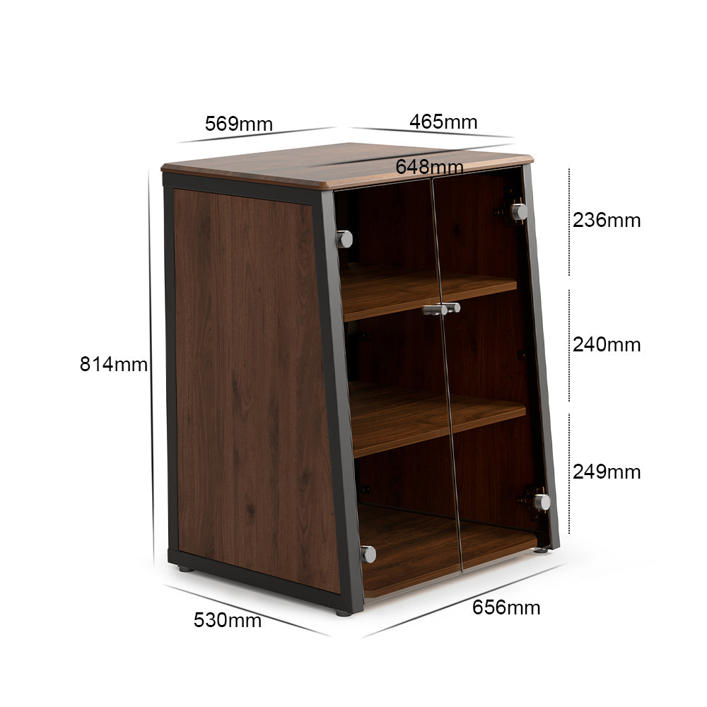 FITUEYES Modern Style Record Player Stand