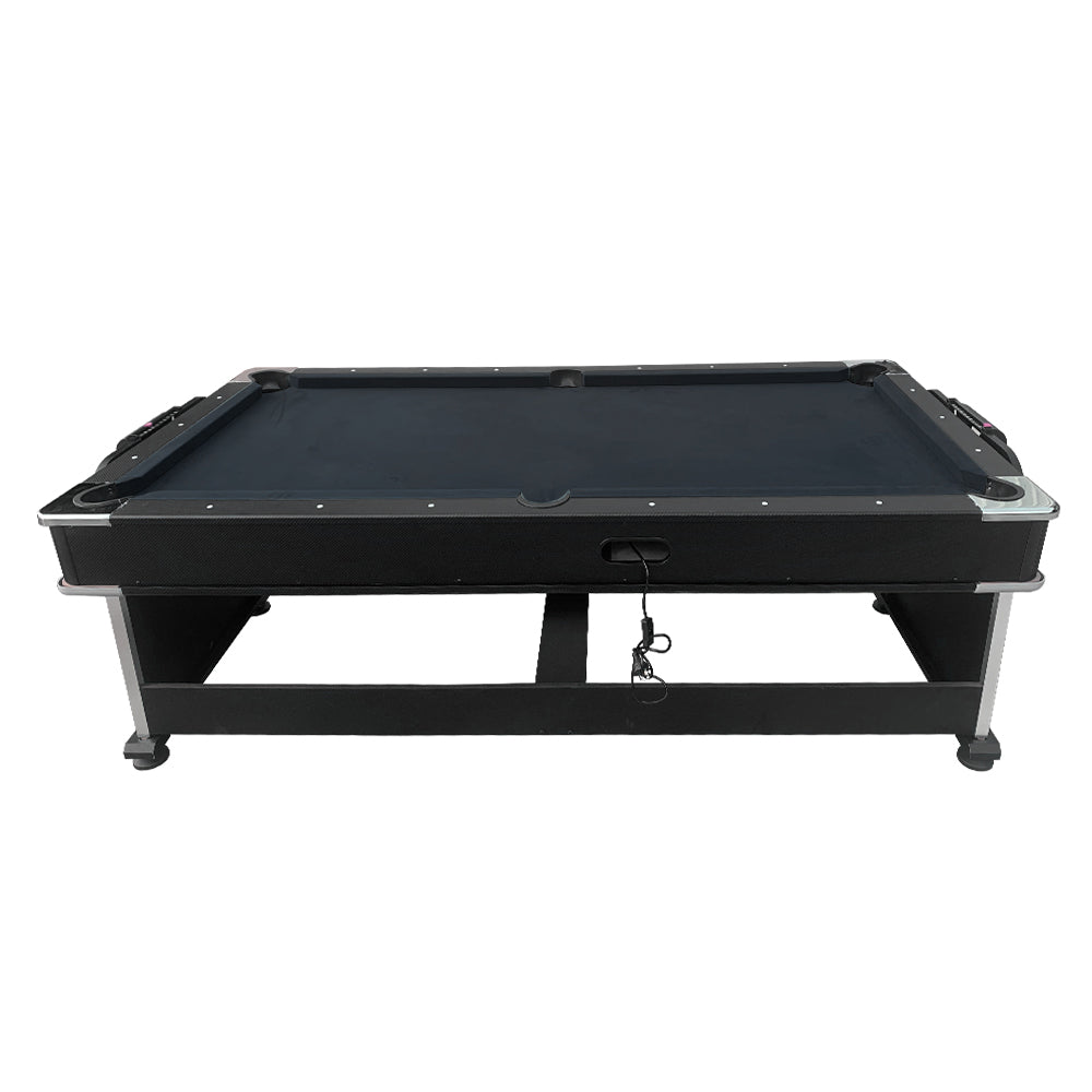 7FT 4 in 1 Flip Game Table with Pool Tennis Hockey Dining