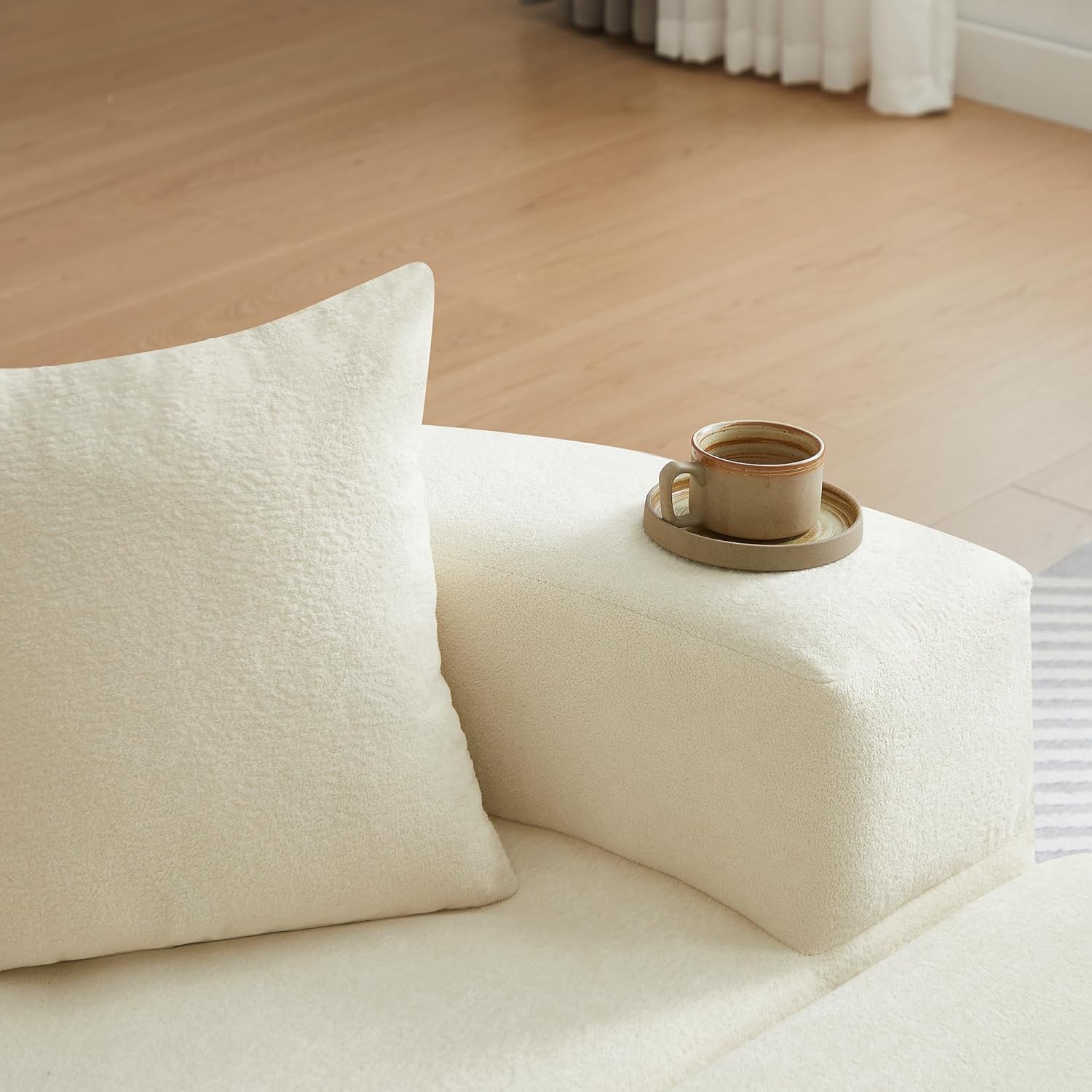 Mochi 2-in-1 Round Floor Sofa Bed