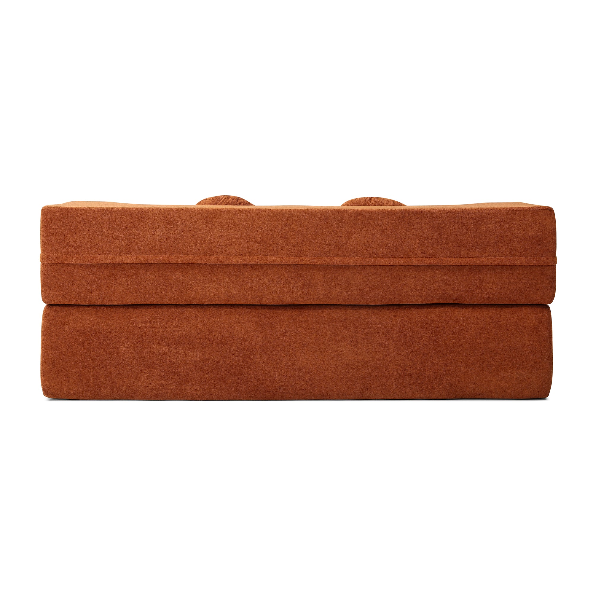 Convertible Folding Sofa Bed / Plush Corduroy Loveseat Couch