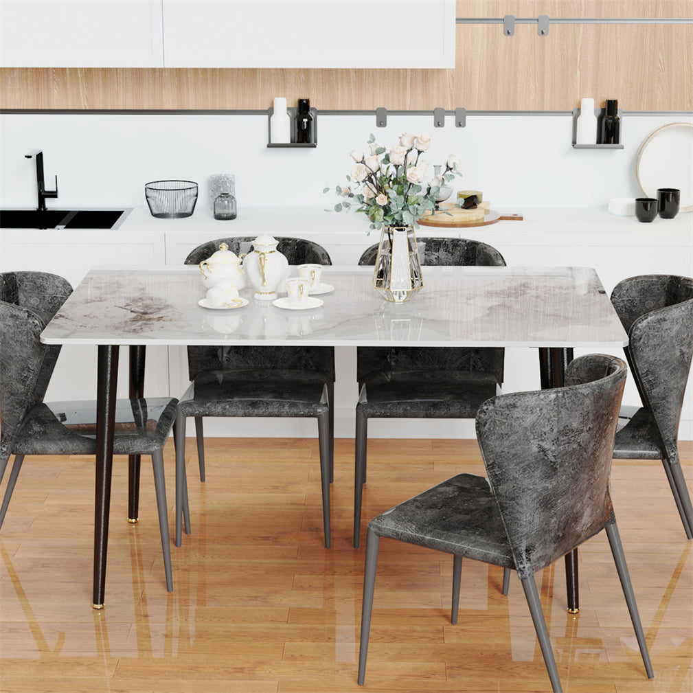 Large 120cm Dining Table Kitchen Lunch Dinner Table