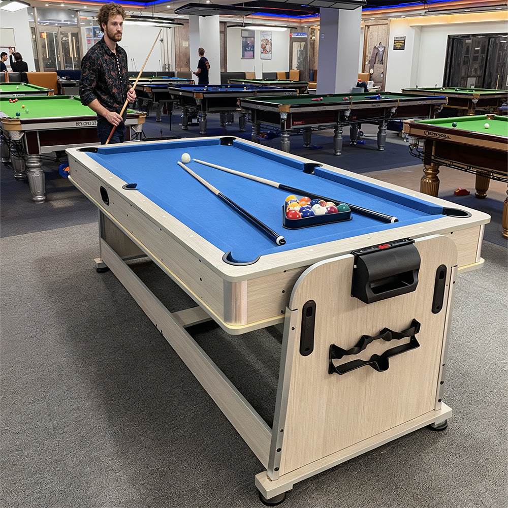 7FT 4 In 1 Multifunction Convertible Pool Table With Full Accessories