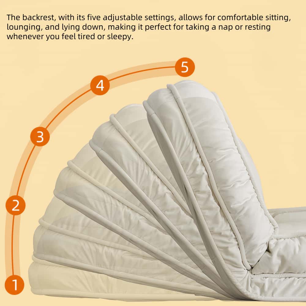 Drift 5-Position Adjustable Floor Lounger