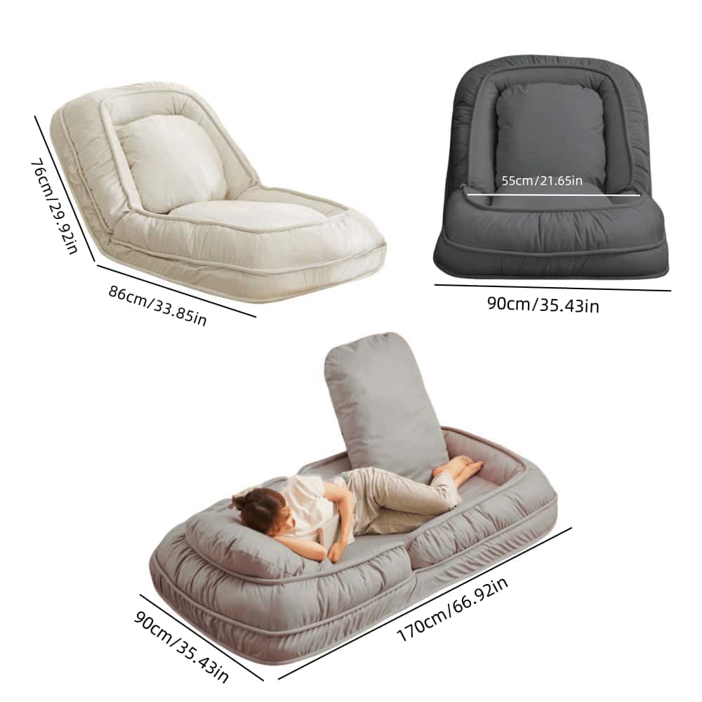 Drift 5-Position Adjustable Floor Lounger