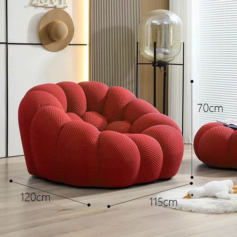 Frameless foam leisure sofa（without footrest）,demonstrate artistic