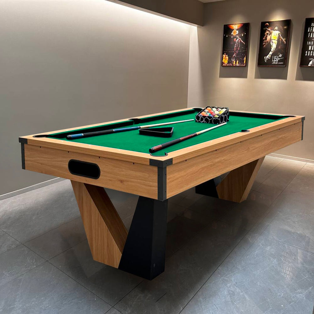 7FT Color-Contrasting Billiard Pool Table with Full Accessories