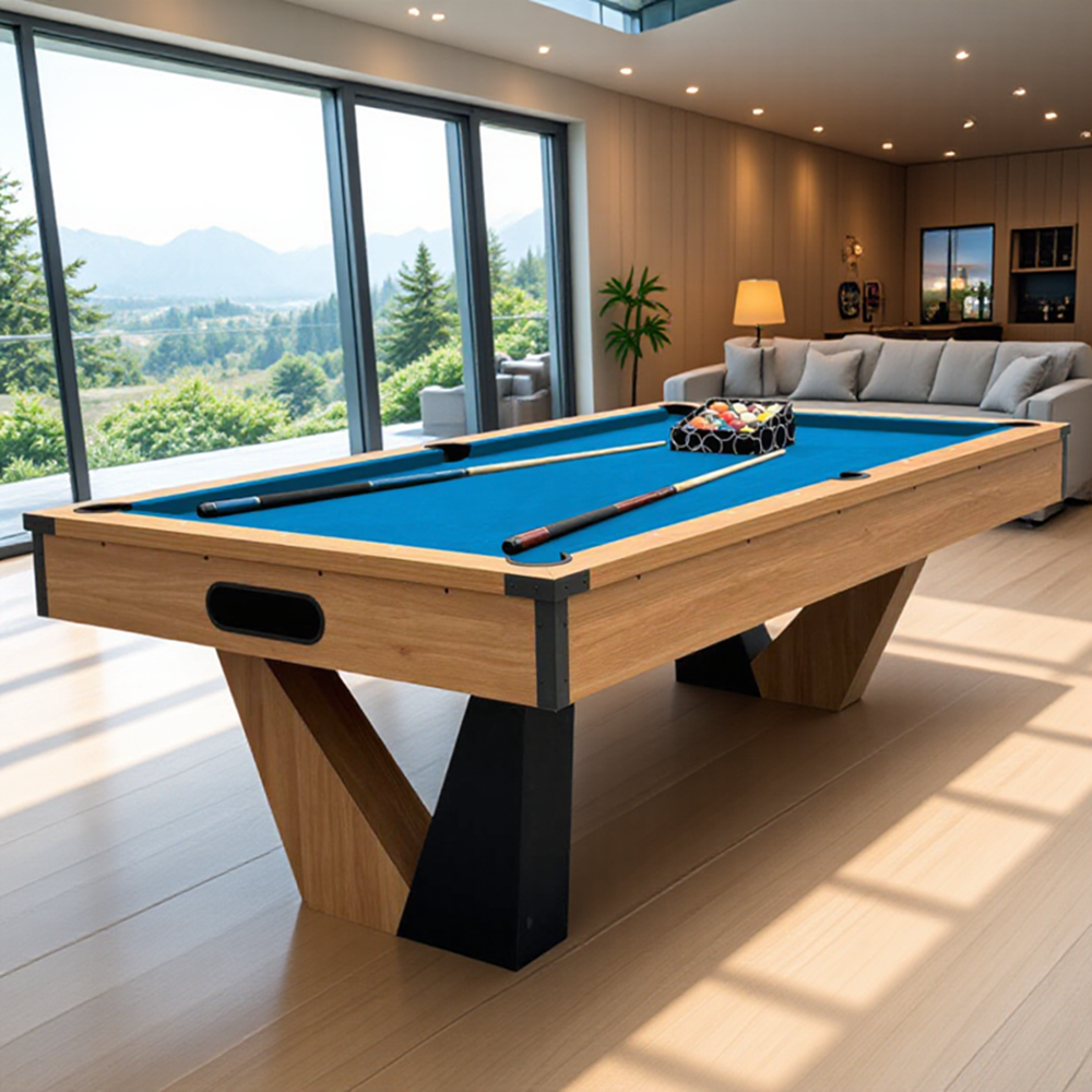 7FT Color-Contrasting Billiard Pool Table with Full Accessories