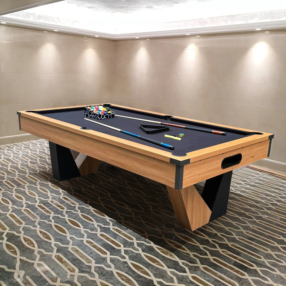 7FT Color-Contrasting Billiard Pool Table with Full Accessories