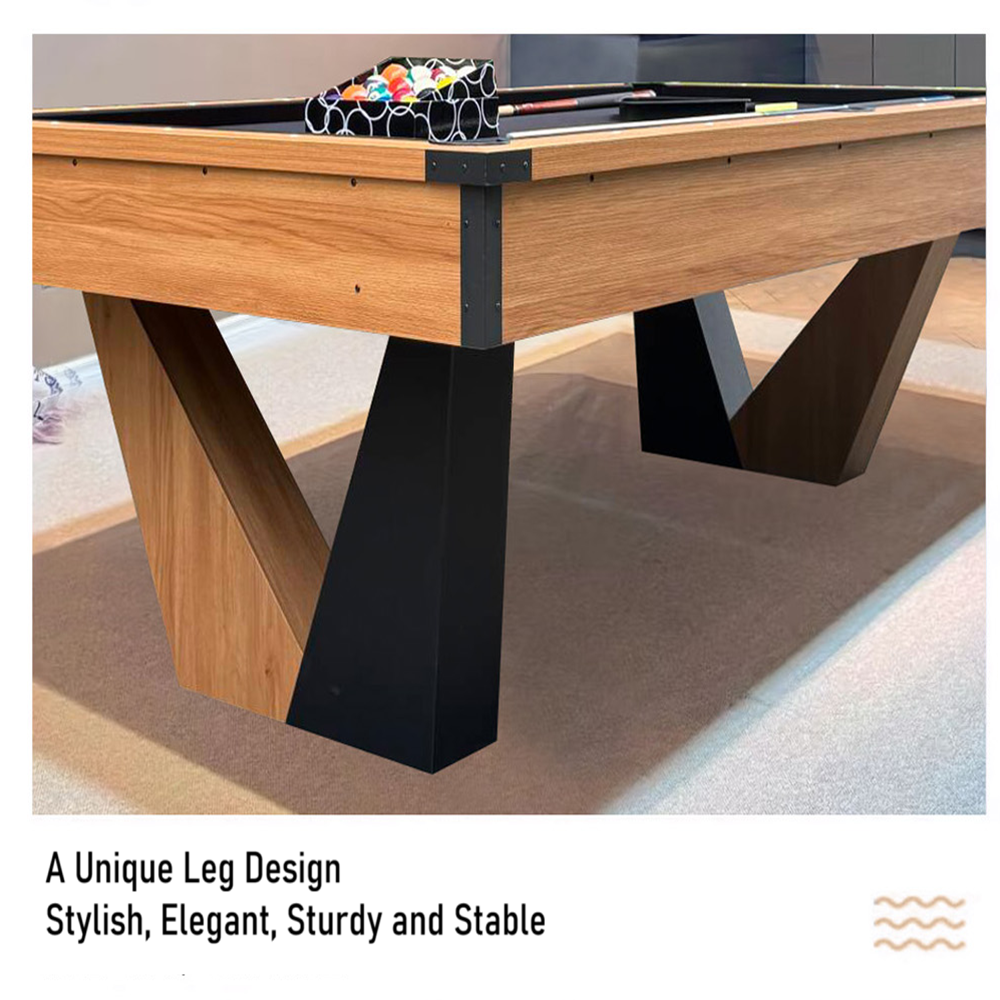 7FT Color-Contrasting Billiard Pool Table with Full Accessories