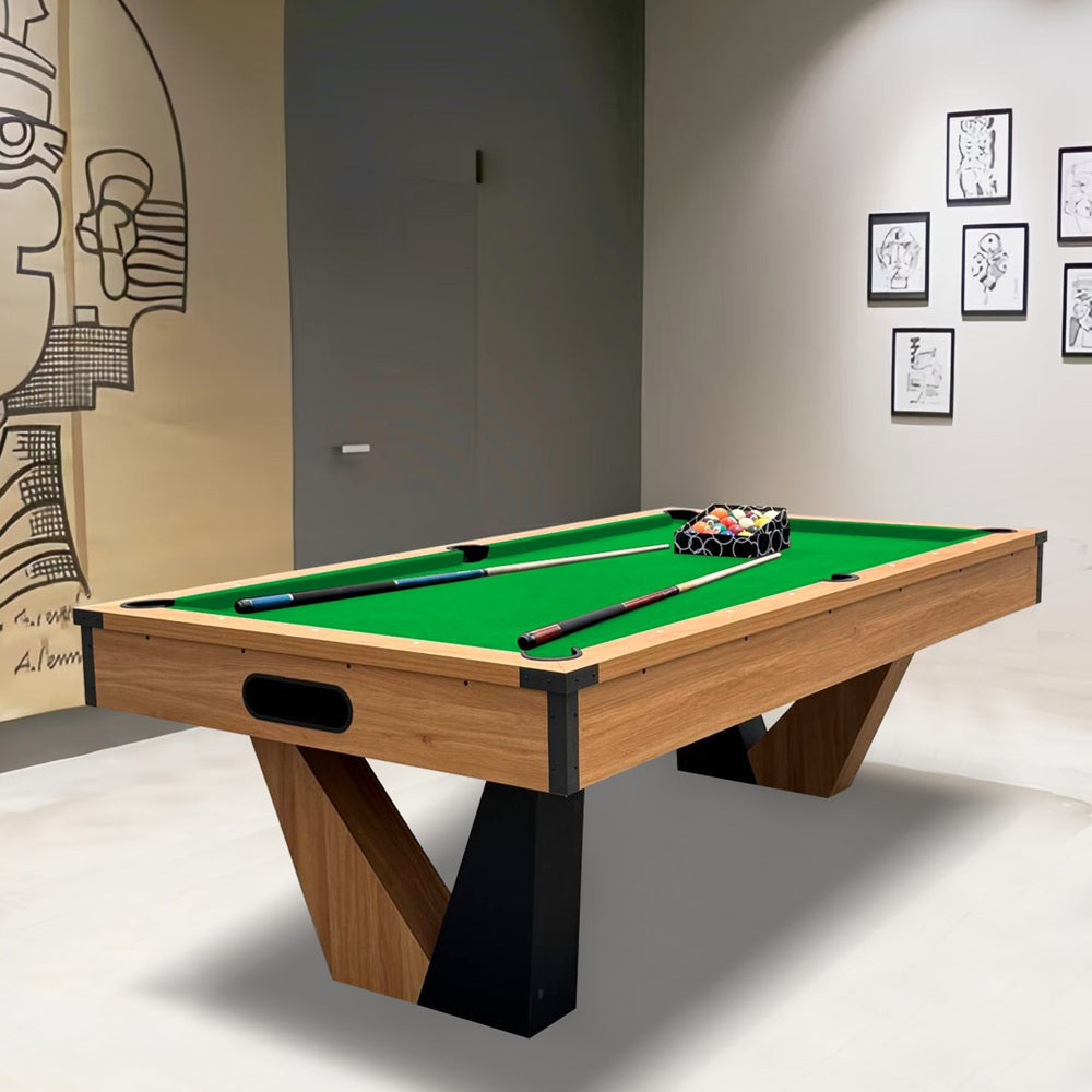 7FT Color-Contrasting Billiard Pool Table with Full Accessories