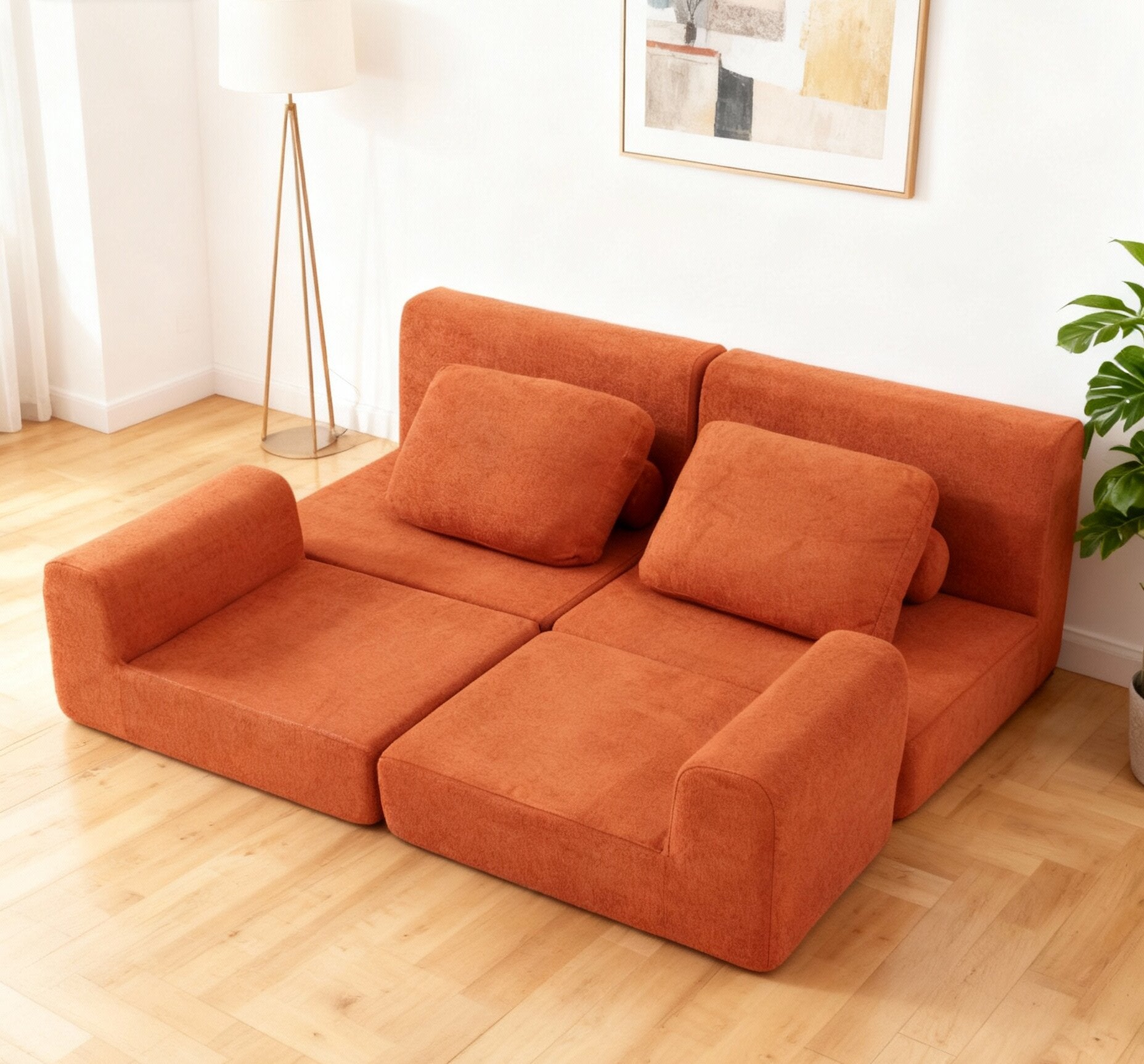 Multi-functional variant sectional sofa