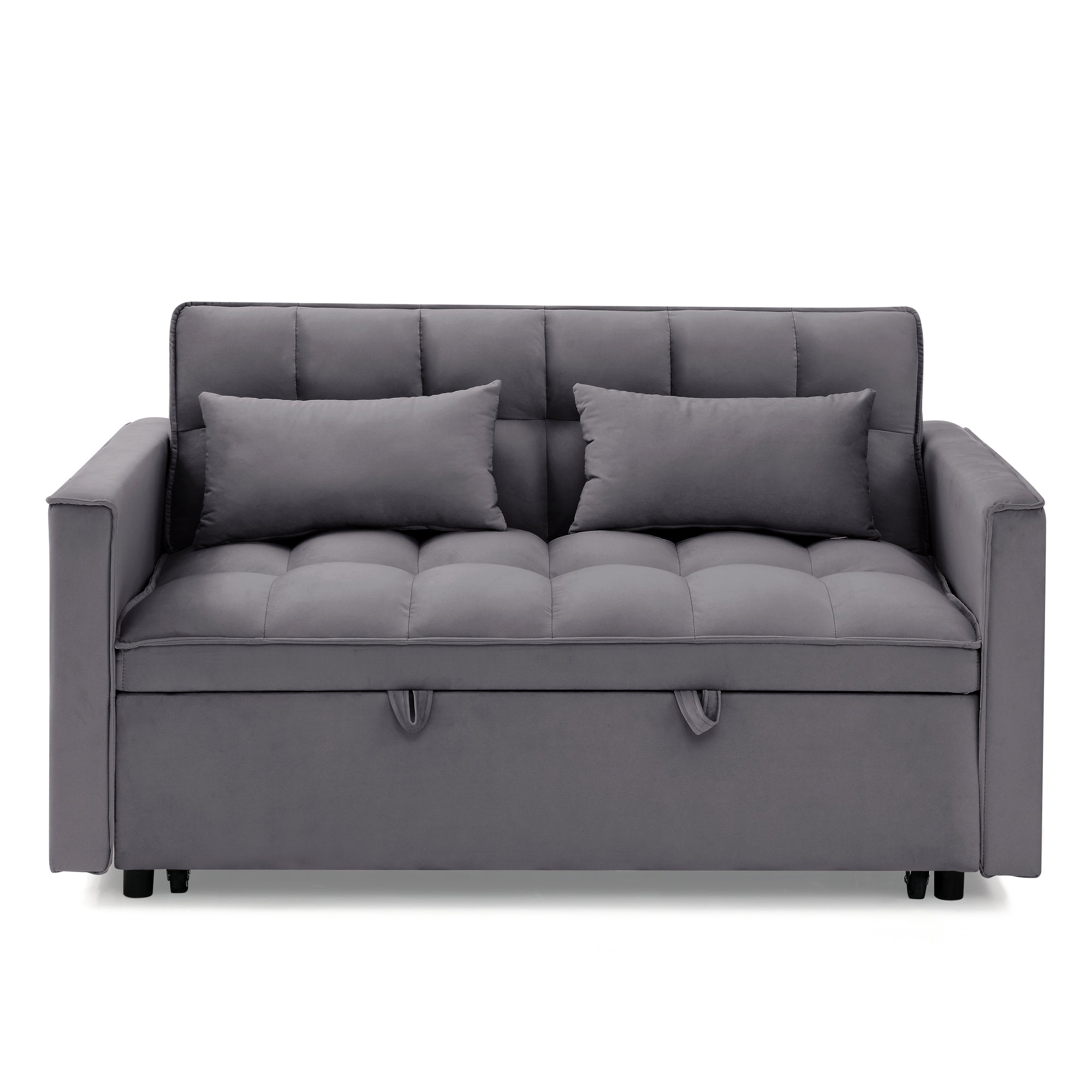 Fashionable Modern and Multi-functional Foldable Velvet Sofa Bed