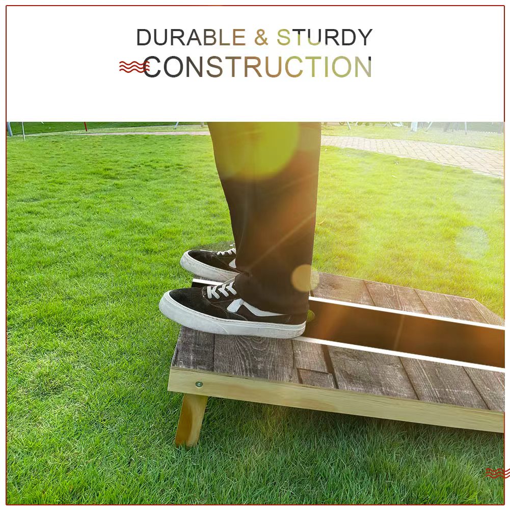 Outdoor cornhole boards，including: 2 sandbag boards, 8 bean bags