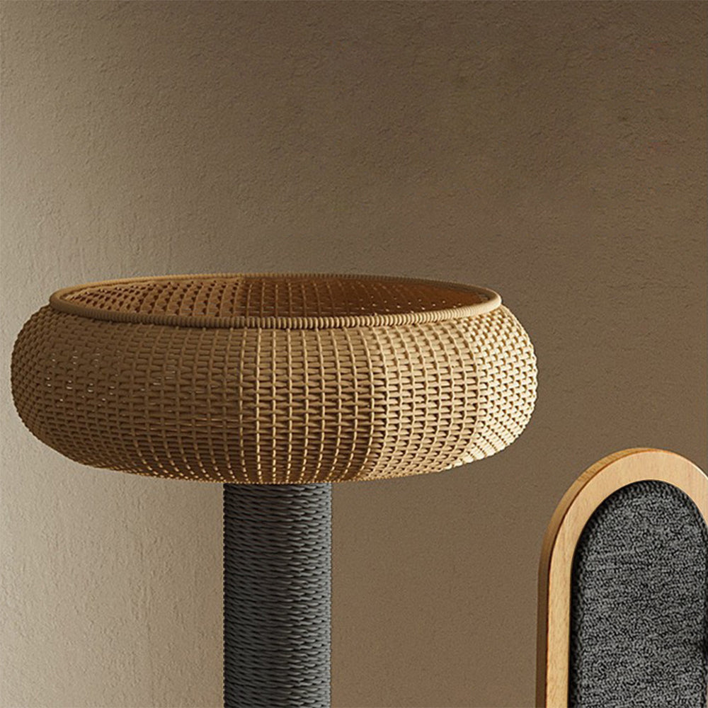 Multi-functional MDF cat tree, an elegant indoor decoration