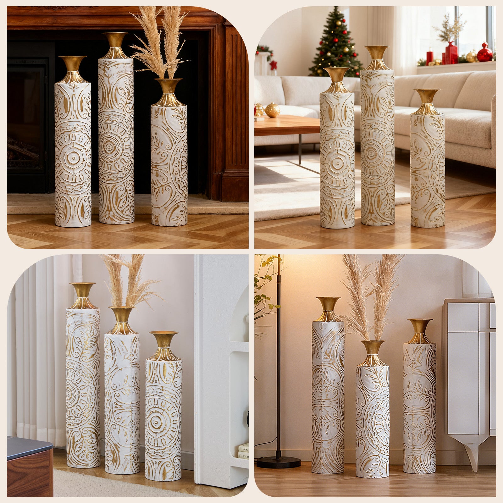 3-Piece Decorative Vase Set