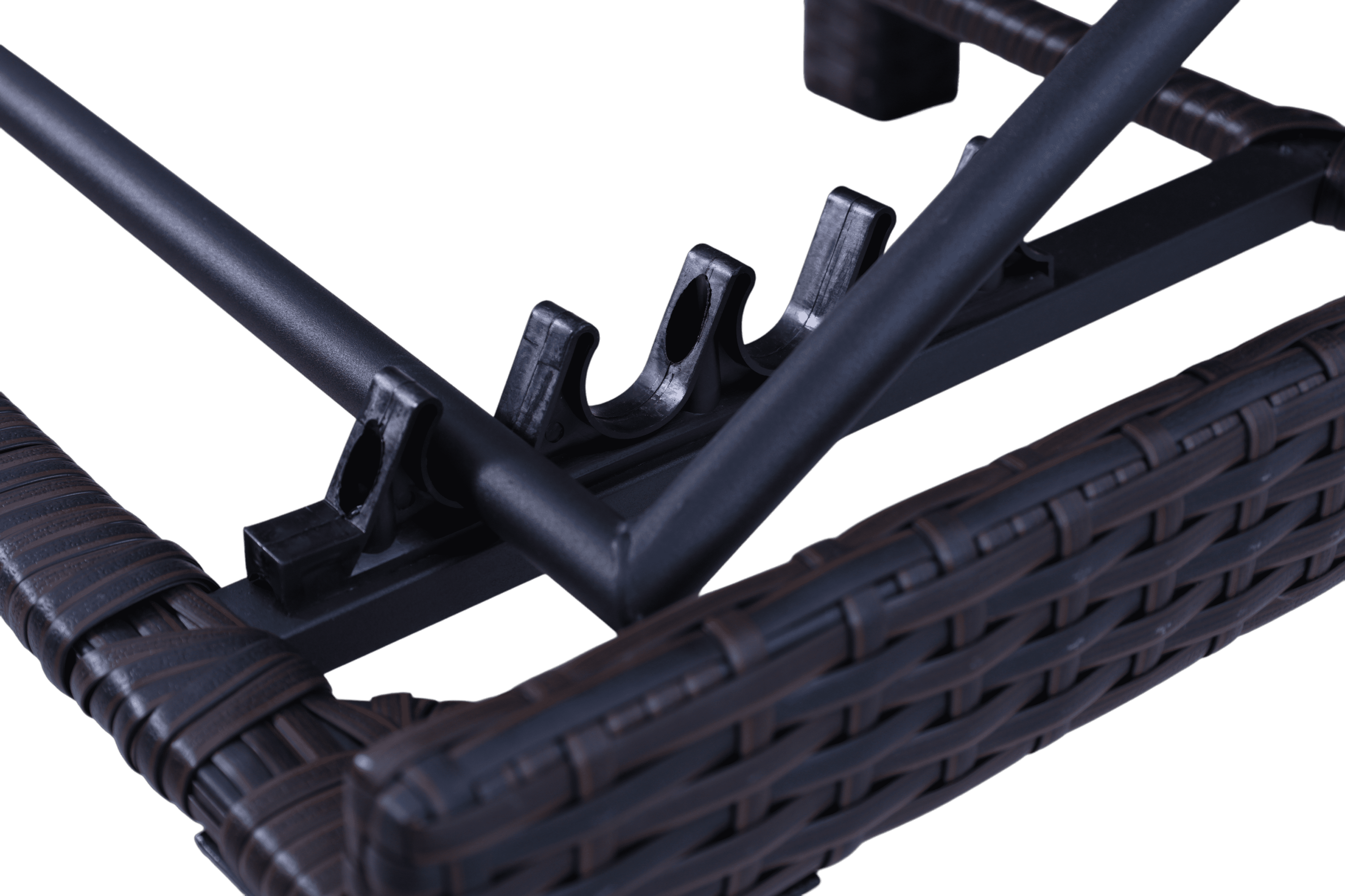 Adjustable Reclining Outdoor Woven Rattan Lounge Chaise