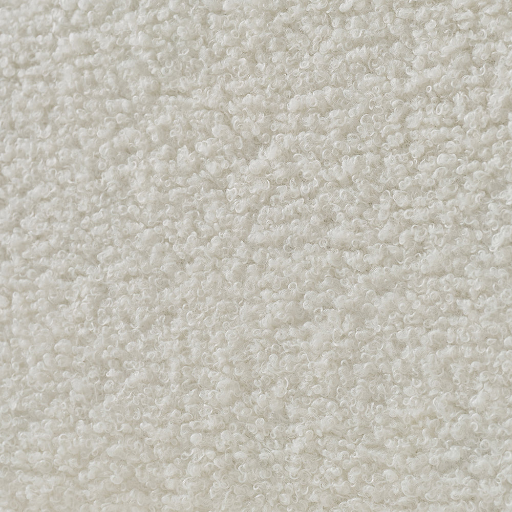 92-inch high-quality teddy fur fabric corner sofa