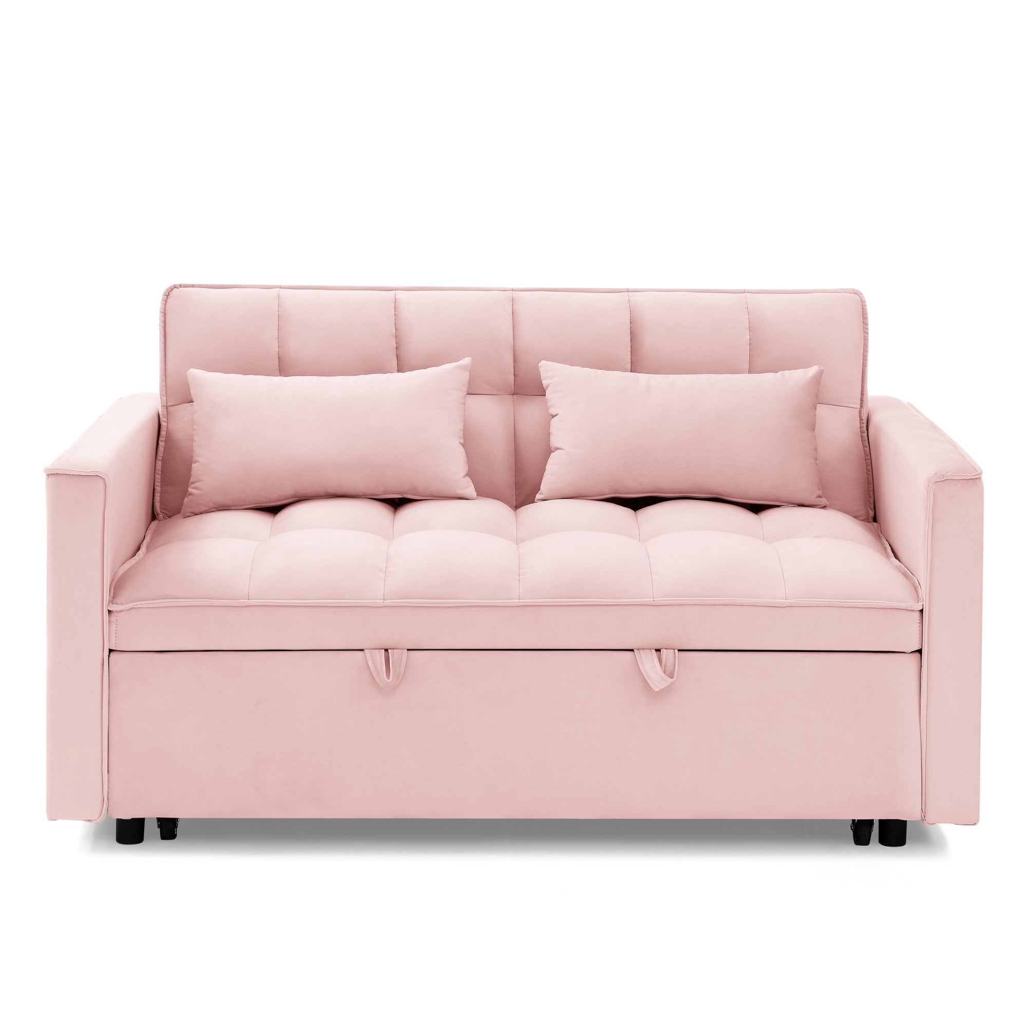Fashionable Modern and Multi-functional Foldable Velvet Sofa Bed