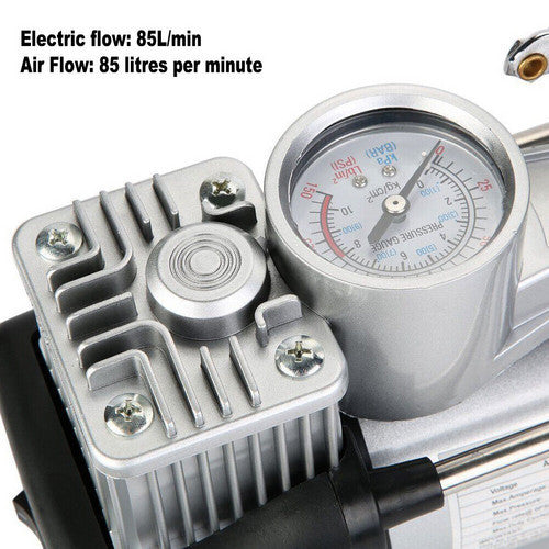 12V 150PSI Car Air Compressor Portable Tyre Deflator Inflator