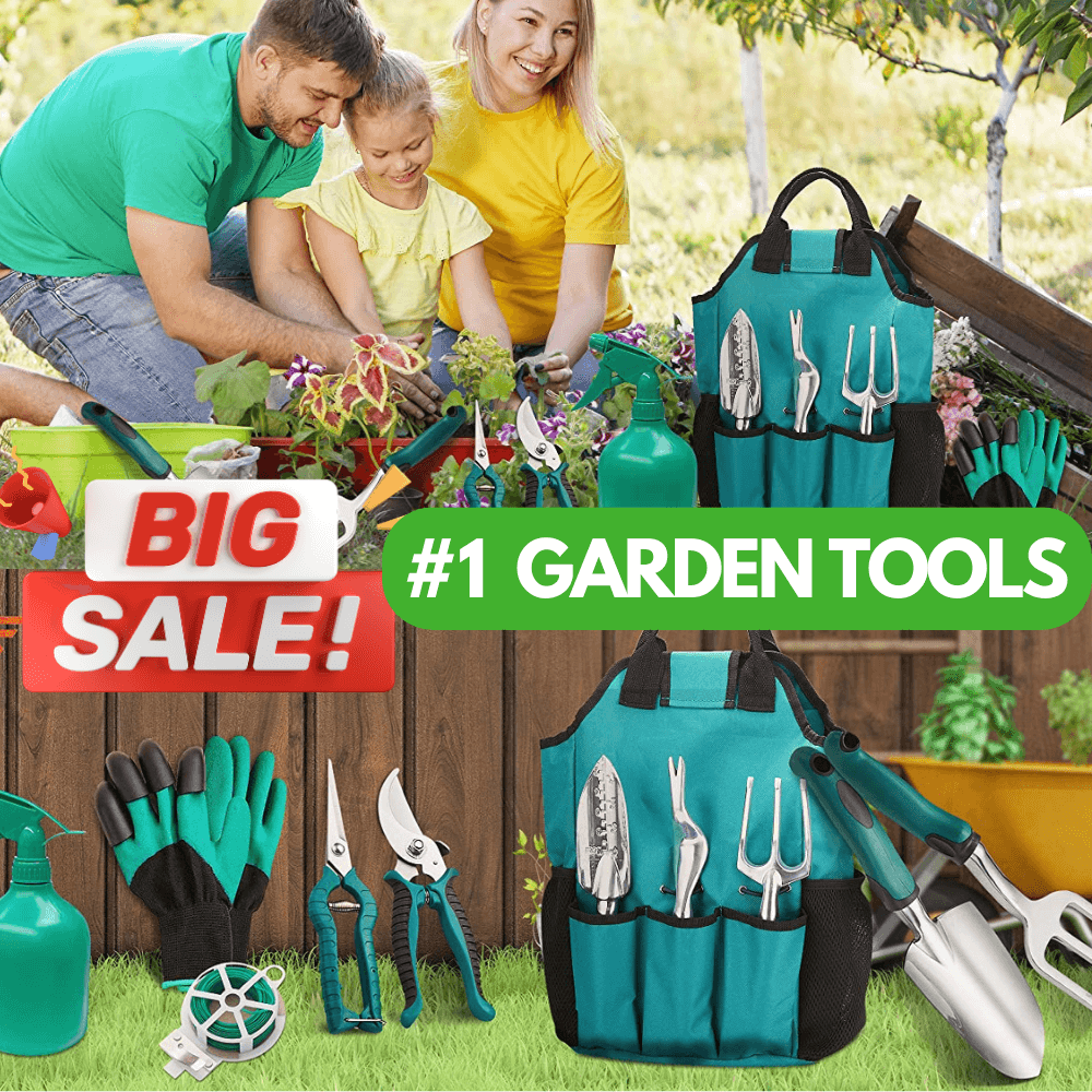 11 Pcs Aluminum Alloy Garden Tool Set