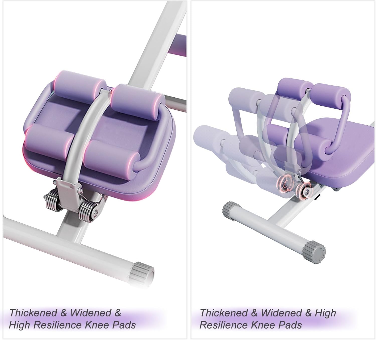 Ab Machine for Stomach Workout: Adjustable Ab Trainer for Home Exercise, Abdominal Core Machine Abs Crunch Machine, Foldable Stomach Exercise Equipment For Women